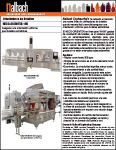 NECO-ORIENTER 180 Spanish Brochure