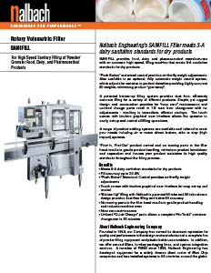 SANIFILL 3A Powder Filler Brochure