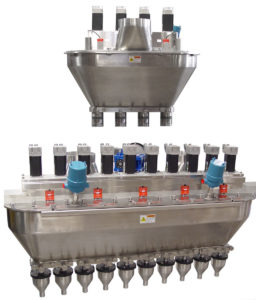 Multilane Auger Filler