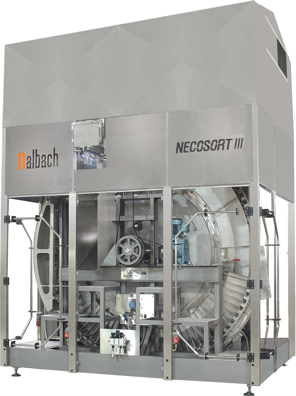 NECOSORTIII Bottle Unscrambler High Speed Nalbach Engineering